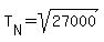 T%5BN%5D=sqrt%2827000%29