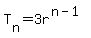 T%5Bn%5D=3r%5E%28n-1%29