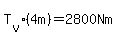 T%5Bv%5D%284.0m%29=2800Nm