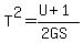 T%5E2+=+%28U%2B1%29%2F%282GS%29