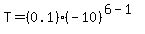 T+=+%280.1%29%2A%28-10%29%5E%286-1%29