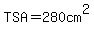 TSA+=280cm%5E2