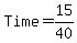 Time=15%2F40