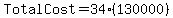 TotalCost=34.00%28130000%29