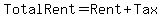 TotalRent+=+Rent+%2B+Tax