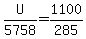 U%2F5758=1100%2F285