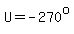 U=-270%5Eo