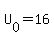 U%5B0%5D+=+16