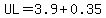 UL=3.9%2B0.35