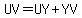 UV=UY%2BYV