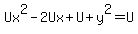 Ux%5E2-2Ux%2BU%2By%5E2=U