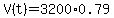 V%28t%29=3200%2A0.79