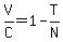 V%2FC=1-T%2FN