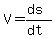 V=%28ds%29%2F%28dt%29