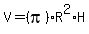V=%28pi%29R%5E2%2AH+
