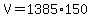 V=1385%2A150