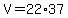 V=22%2A37