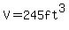 V=245+ft%5E3