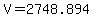 V=2748.894