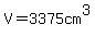 V=3375+cm%5E3