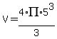 V=4%2F3%2API%2A5%5E3
