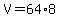 V=64%2A8