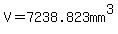 V=7238.823mm%5E3