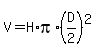 V=H%2Api%2A%28D%2F2%29%5E2