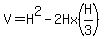 V=H%5E2-2H+x+%28H%2F3%29