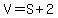 V=S%2B2