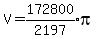 V=expr%28172800%2F2197%29pi
