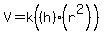 V=k%28%28h%29%28r%5E2%29%29