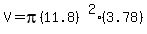 V=pi%2811.8%29%5E2%2A%283.78%29