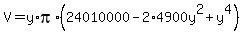 V=y%2Api%2A%2824010000-2%2A4900y%5E2%2By%5E4%29