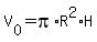 V%5B0%5D=pi%2AR%5E2%2AH