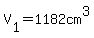 V%5B1%5D=1182+cm%5E3