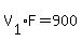 V%5B1%5DF+=+900