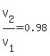 V%5B2%5D%2FV%5B1%5D=0.98