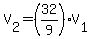 V%5B2%5D=%2832%2F9%29V%5B1%5D