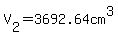 V%5B2%5D=3692.64cm%5E3+
