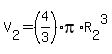 V%5B2%5D+=+%284%2F3%29%2Api%2AR%5B2%5D%5E3