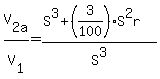 V%5B2a%5D%2FV%5B1%5D=%28S%5E3%2B%283%2F100%29S%5E2r%29%2FS%5E3