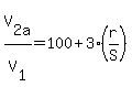 V%5B2a%5D%2FV%5B1%5D=100%2B3%28r%2FS%29