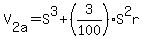 V%5B2a%5D=S%5E3%2B%283%2F100%29S%5E2r