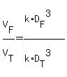 V%5BF%5D%2FV%5BT%5D+=+%28k%2AD%5BF%5D%5E3%29%2F%28k%2AD%5BT%5D%5E3%29
