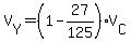 V%5BY%5D=%281-27%2F125%29V%5BC%5D