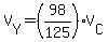 V%5BY%5D=%2898%2F125%29V%5BC%5D
