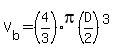 V%5Bb%5D=%284%2F3%29pi%28D%2F2%29%5E3