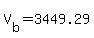 V%5Bb%5D+=+3449.29