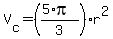 V%5Bc%5D=%28%285%2Api%29%2F3%29r%5E2